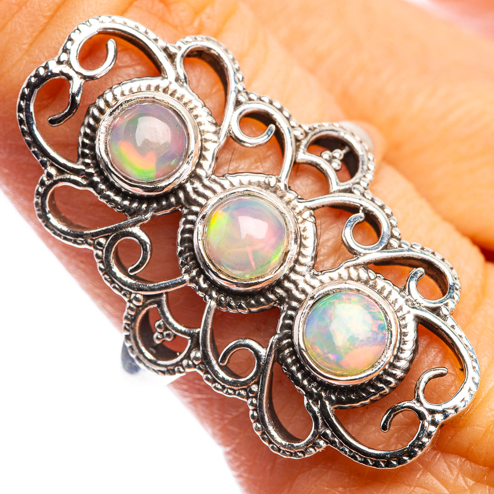 Ethiopian Opal Ring Size 9 (925 Sterling Silver) RING143399