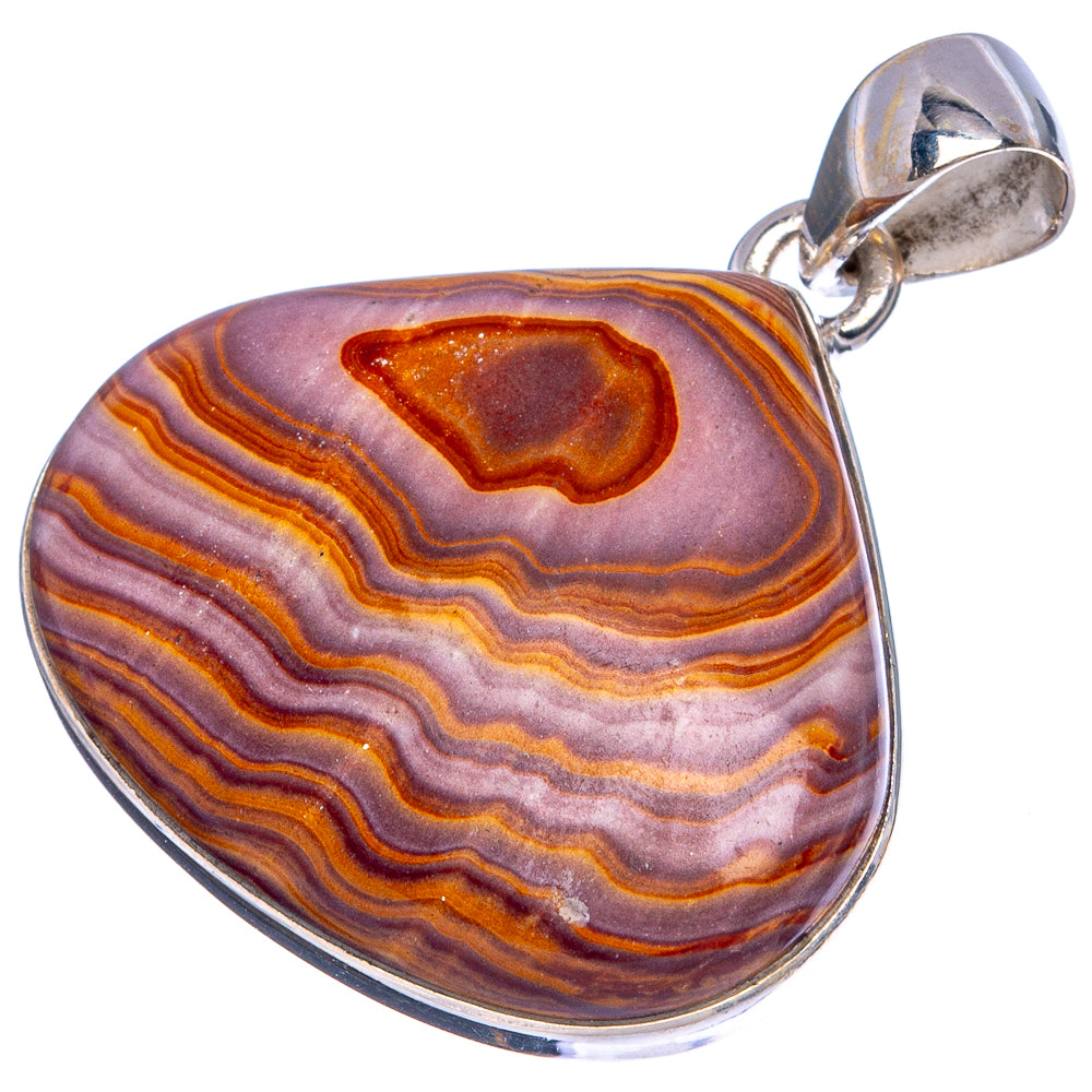 Botswana Agate Pendant 1 1/4" (925 Sterling Silver) P43330