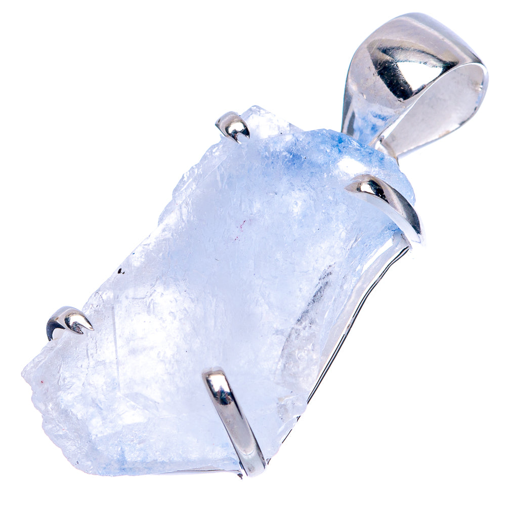 Rare Dumortierite Pendant 1 1/4" (925 Sterling Silver) P41550