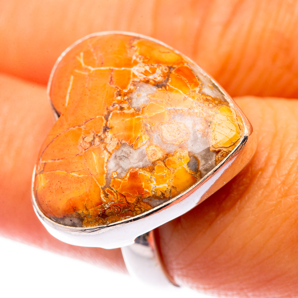 Maligano Jasper Ring Size 7 (925 Sterling Silver) R140940