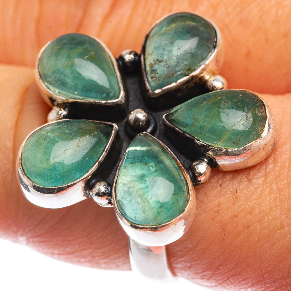 Blue Fluorite Ring Size 7 (925 Sterling Silver) RING143223