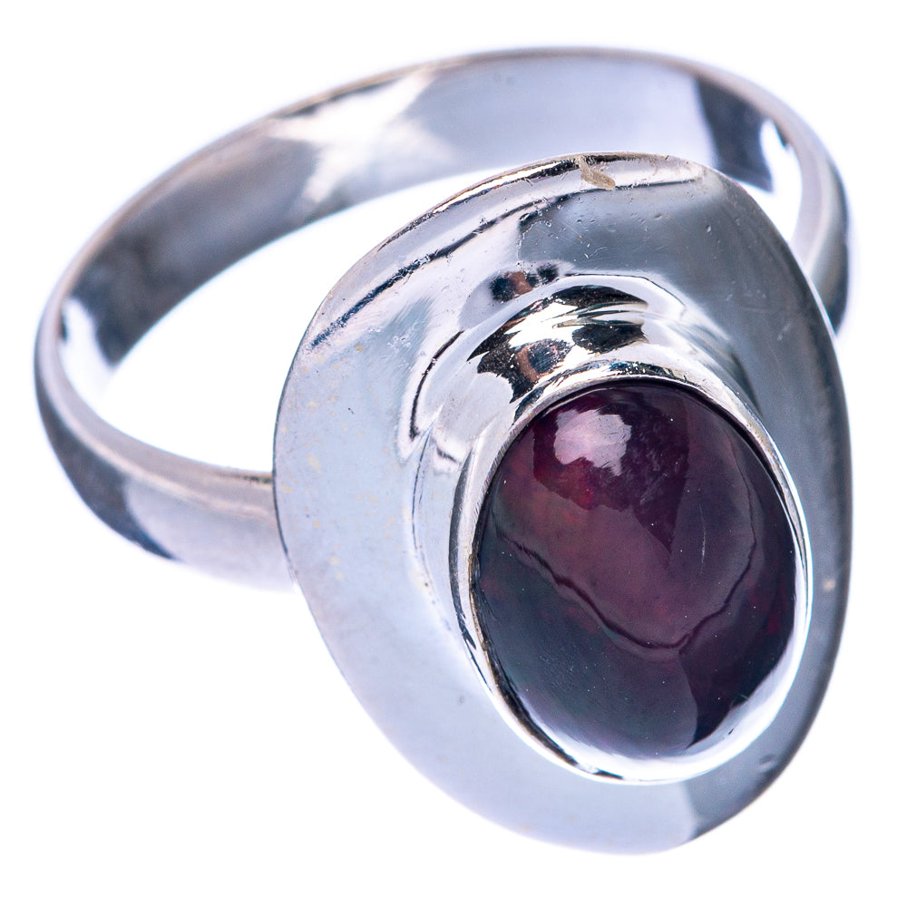 Black Opal Ring Size 7.75 (925 Sterling Silver) R144704