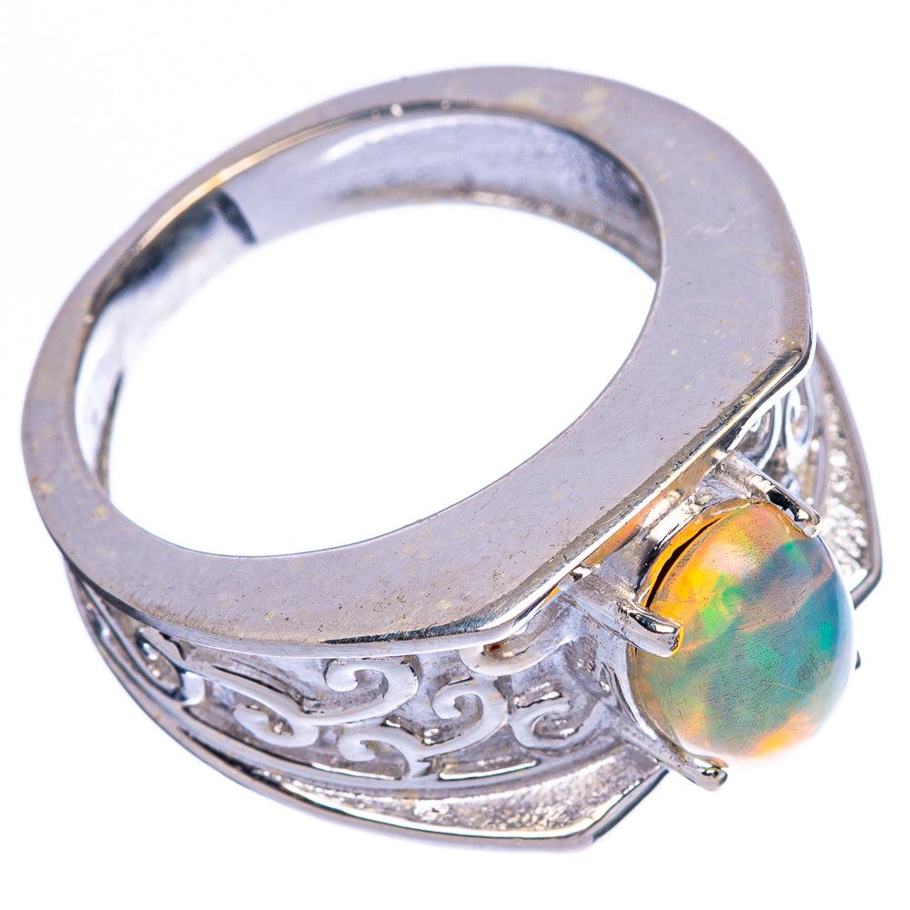 Rare Ethiopian Opal Ring Size 7 (925 Sterling Silver) R145957