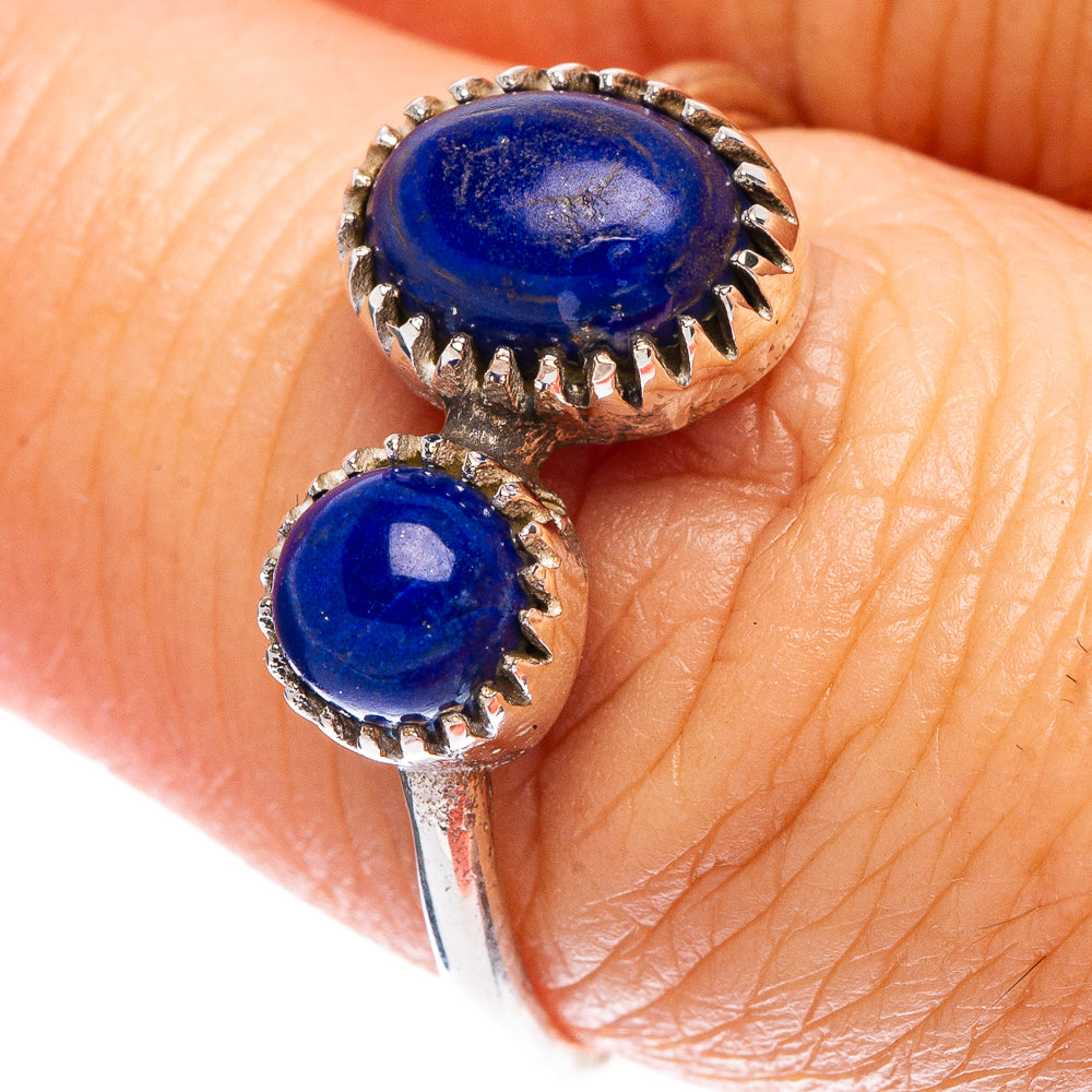 Lapis Lazuli Ring Size 8 (925 Sterling Silver) R146812