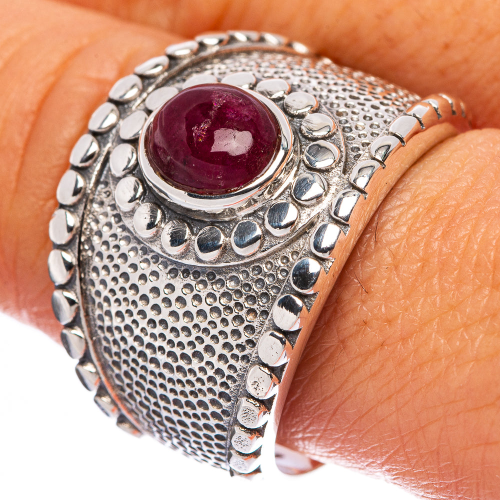 Red Sillimanite Ring Size 9.75 (925 Sterling Silver) R146224