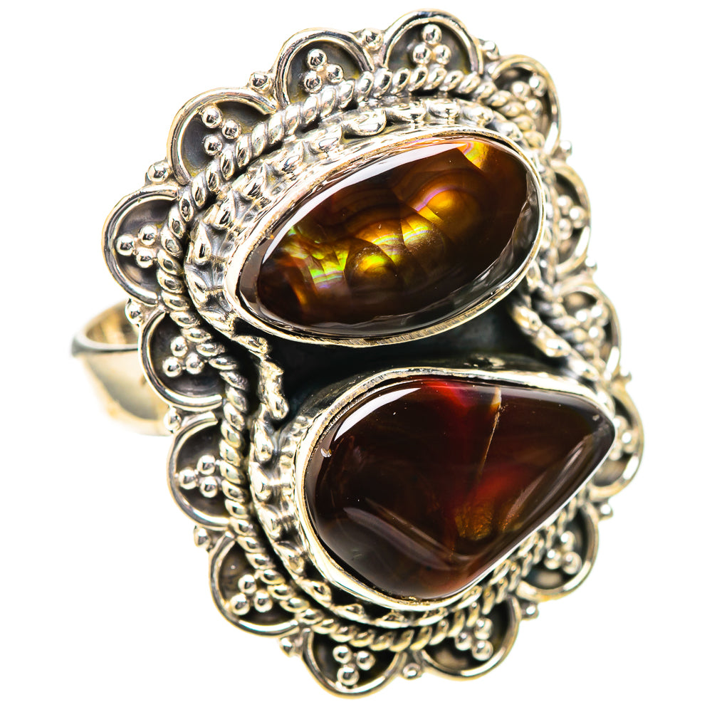 Mexican Fire Agate Ring Size 7.25 (925 Sterling Silver) RING139205