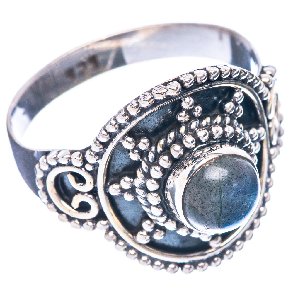 Labradorite Ring Size 7.25 (925 Sterling Silver) R5567