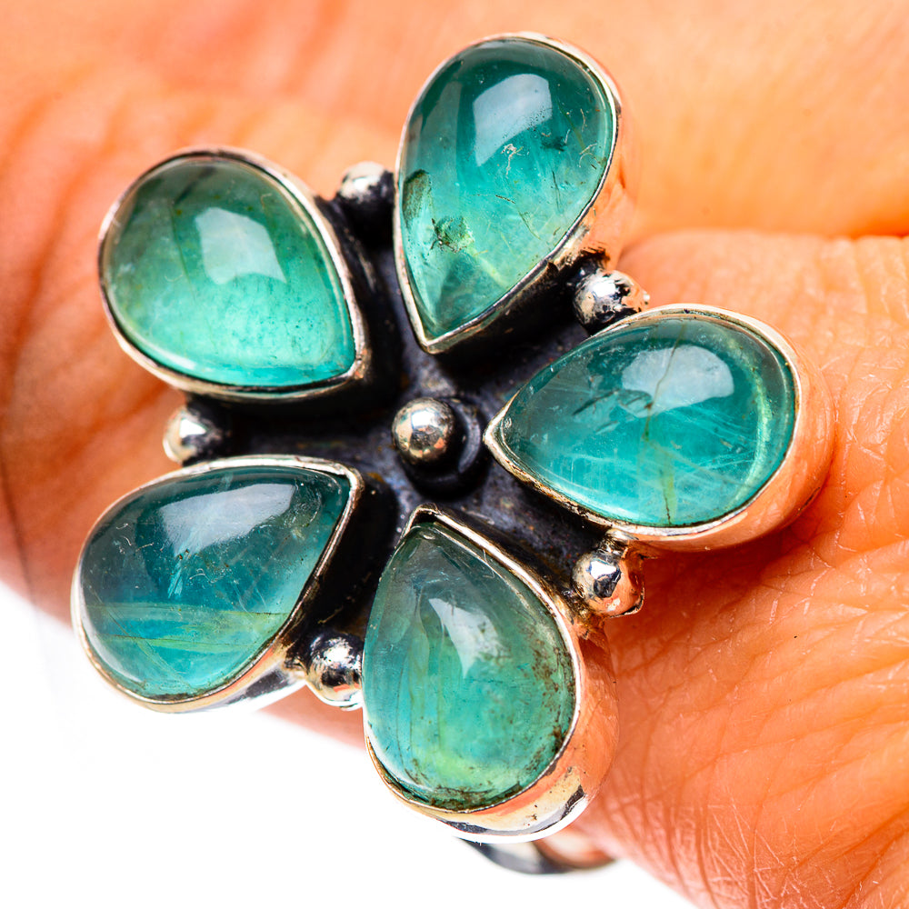 Large Apatite Ring Size 10.25 (925 Sterling Silver) RING138910