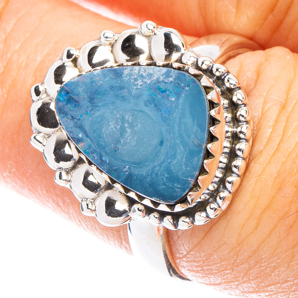 Rare Doublet Opal Ring Size 7.25 (925 Sterling Silver) R6661