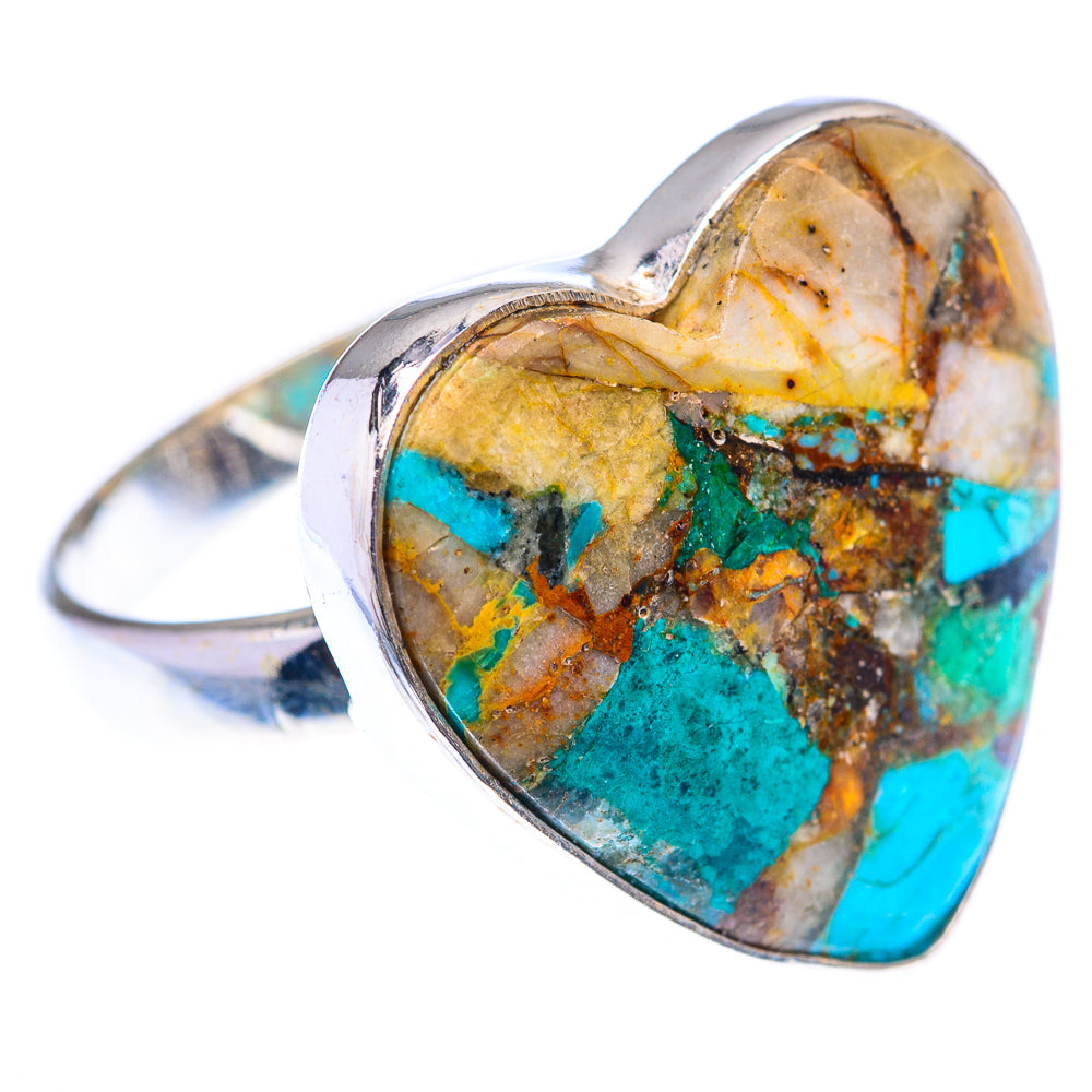 Spiny Oyster Turquoise 925 Sterling Silver Ring Size 9.25 (925 Sterling Silver) RING140274