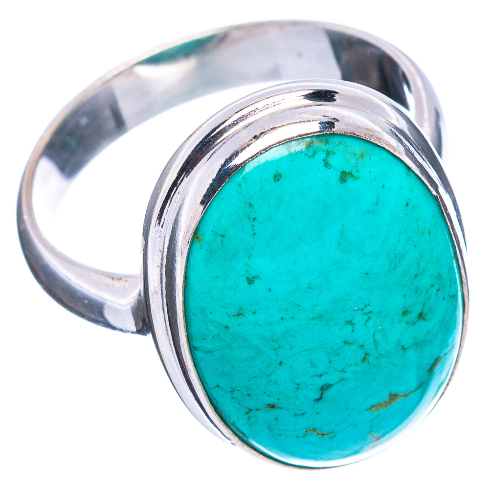 Rare Campitos Turquoise Ring Size 7.75 (.925 Sterling Silver)