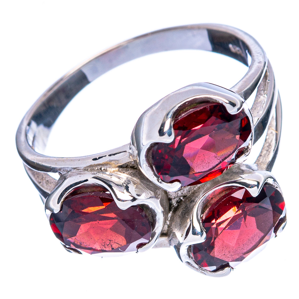 Garnet Ring Size 7 (925 Sterling Silver) R146354