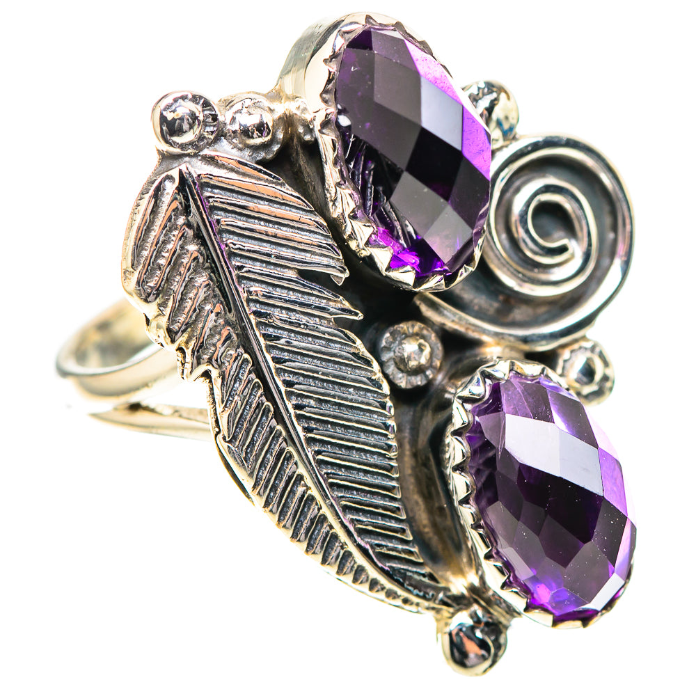 Amethyst Ring Size 8.5 (925 Sterling Silver) RING138730