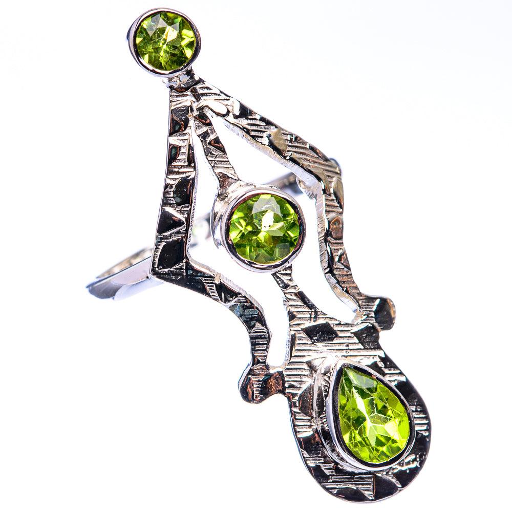 Premium Peridot Ring Size 7.25 (925 Sterling Silver) R141738