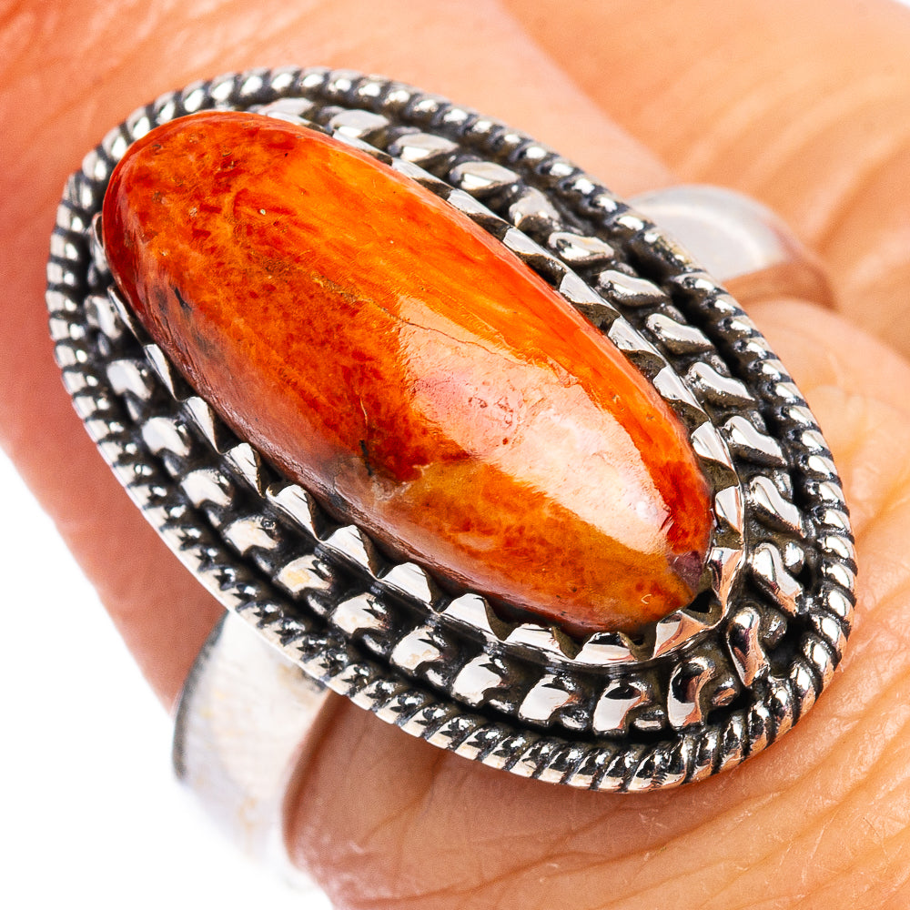 Sponge Coral Ring Size 6.75 (.925 Sterling Silver)