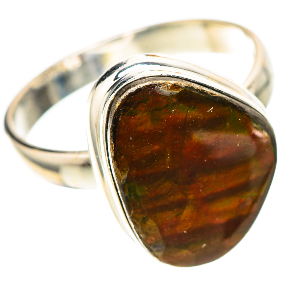 Canadian Ammolite Ring Size 9.75 (925 Sterling Silver) RING138936