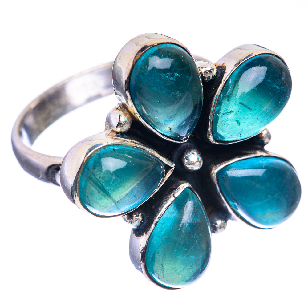 Blue Fluorite Ring Size 9.5 (925 Sterling Silver) RING143424