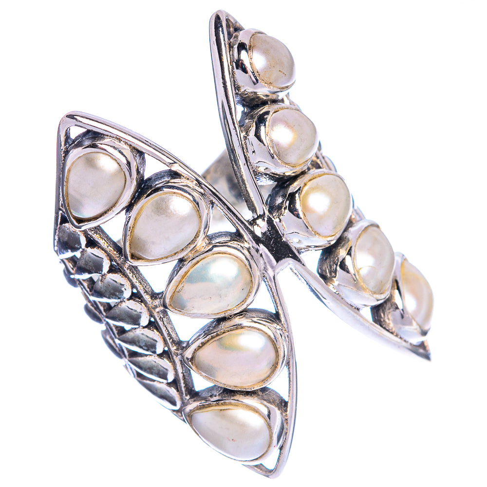 Large Cultured Pearl Ring Size 6.75 (925 Sterling Silver) R144348