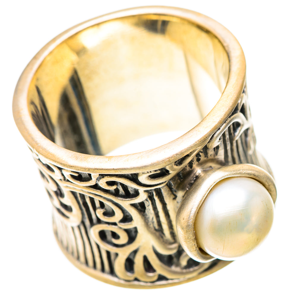 Large Cultured Pearl Ring Size 8 (925 Sterling Silver) RING139001