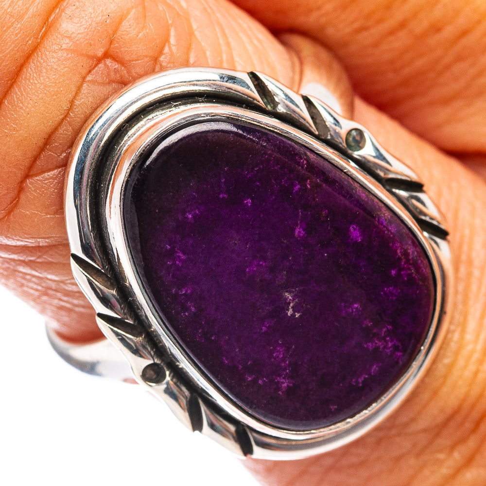 Premium Rare Sugilite Ring Size 9 (.925 Sterling Silver)