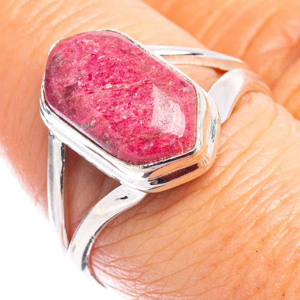 Thulite Ring Size 8.25 (.925 Sterling Silver)