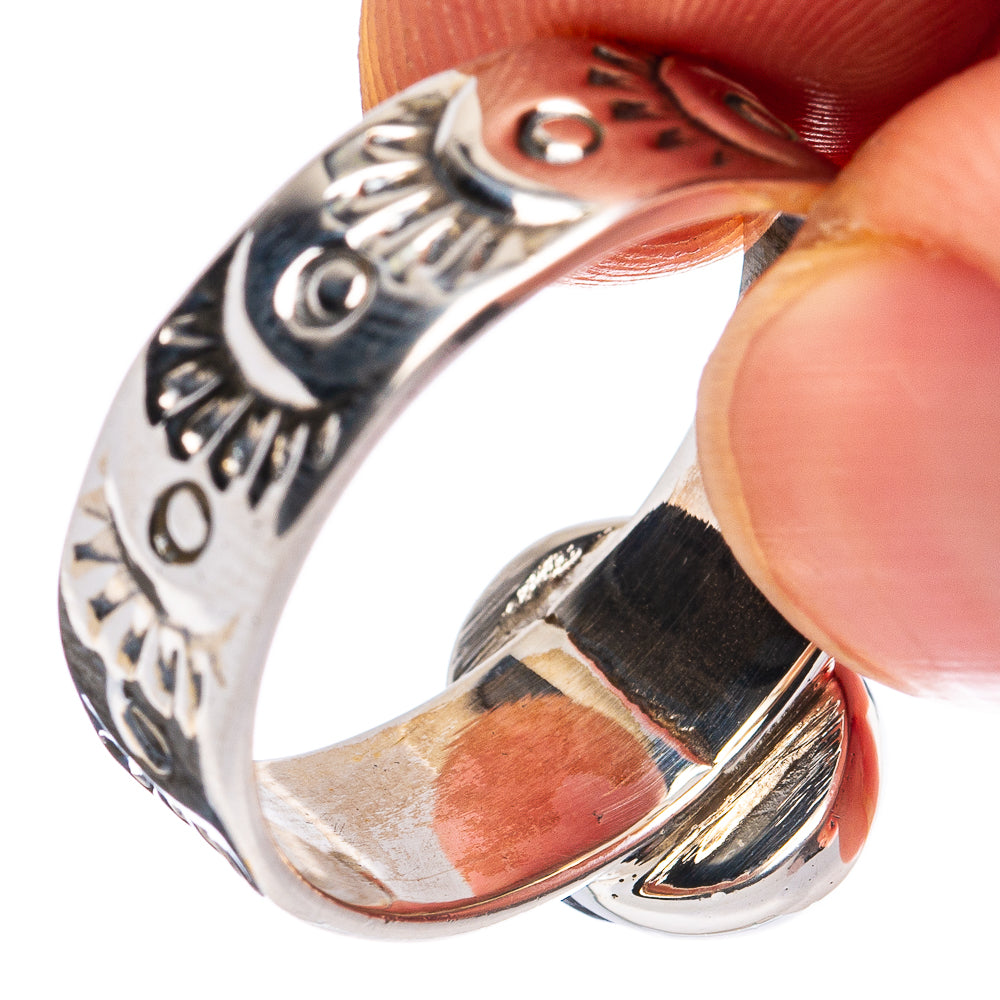 Rare Sonoran Gold Turquoise Ring Size 9.75 (925 Sterling Silver) R8603