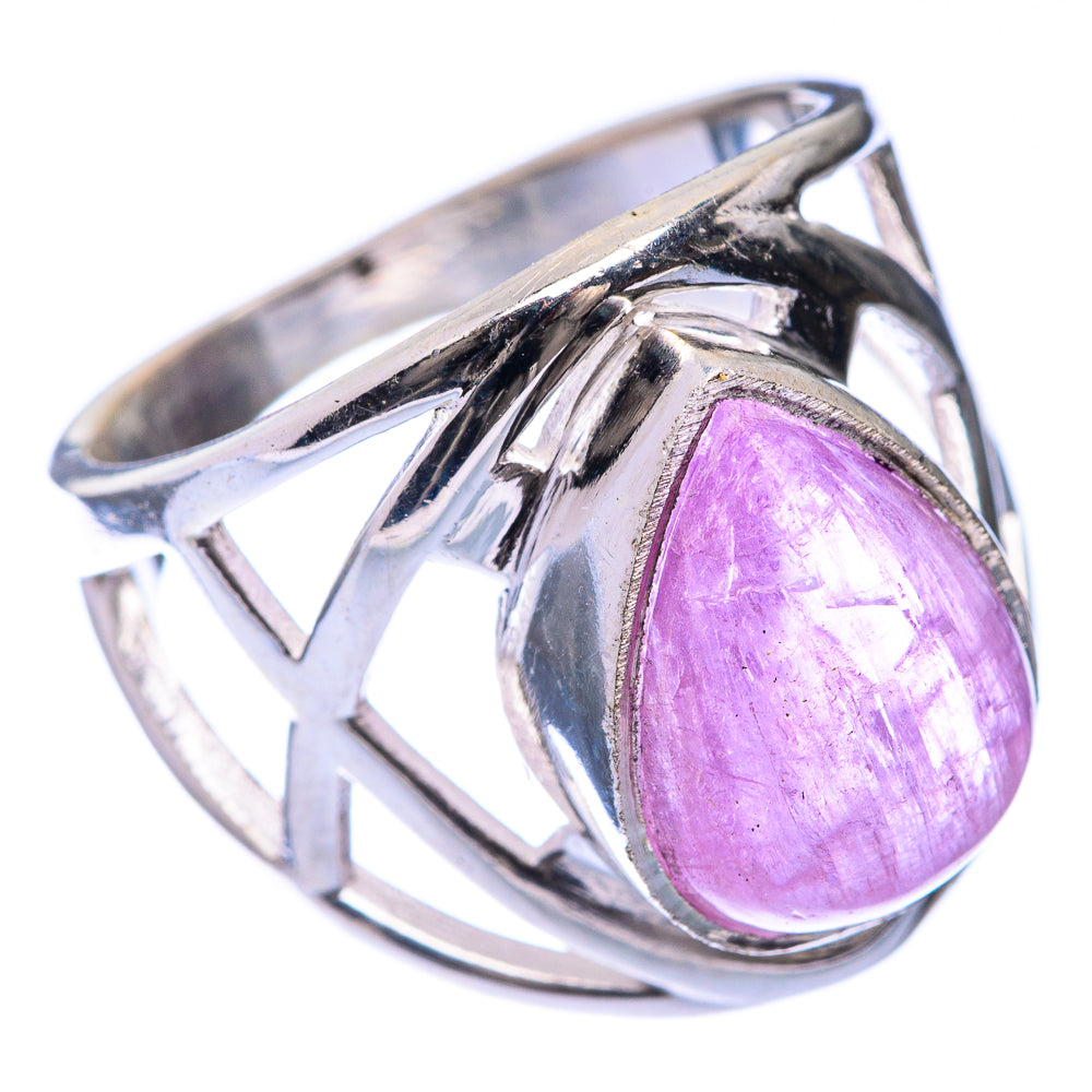 Pink Moonstone Ring Size 7.75 (925 Sterling Silver) R141313