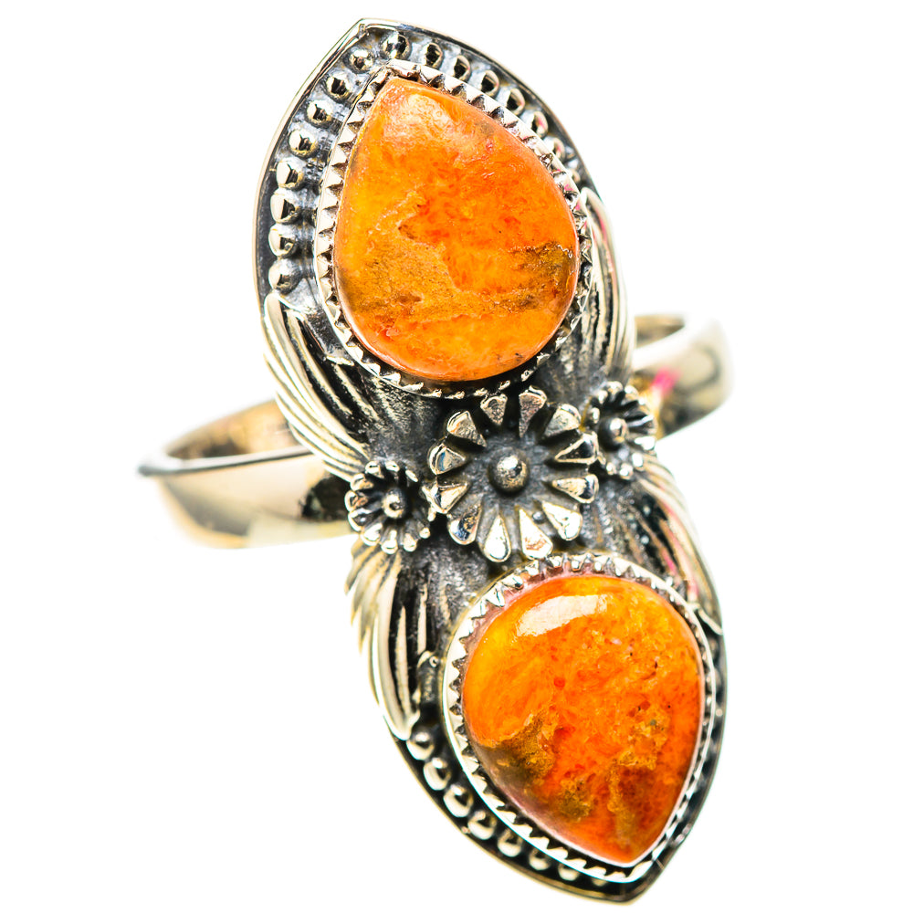 Sponge Coral Ring Size 8.5 (925 Sterling Silver) RING138356