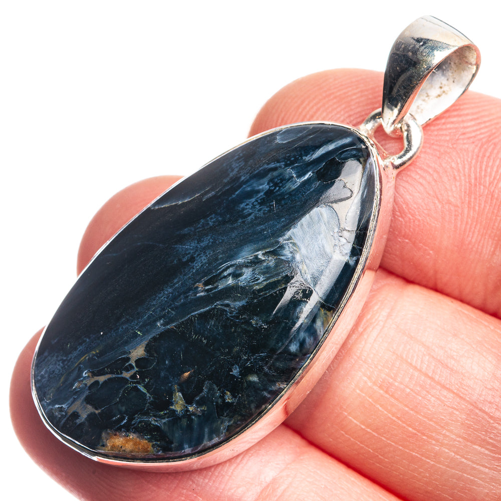 Pietersite Pendant 1 5/8" (925 Sterling Silver) P39096