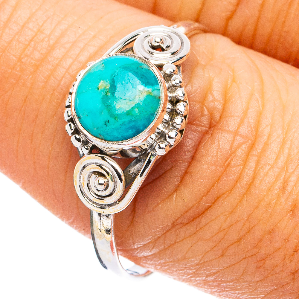 Mohave Turquoise Ring Size 10 (925 Sterling Silver) R8247