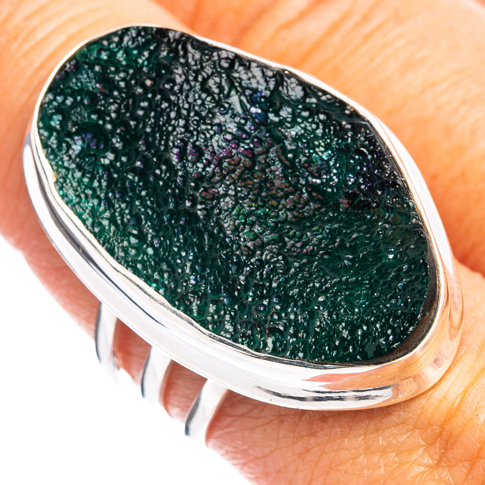 Premium Roman Glass Ring Size 9.5 (.925 Sterling Silver)