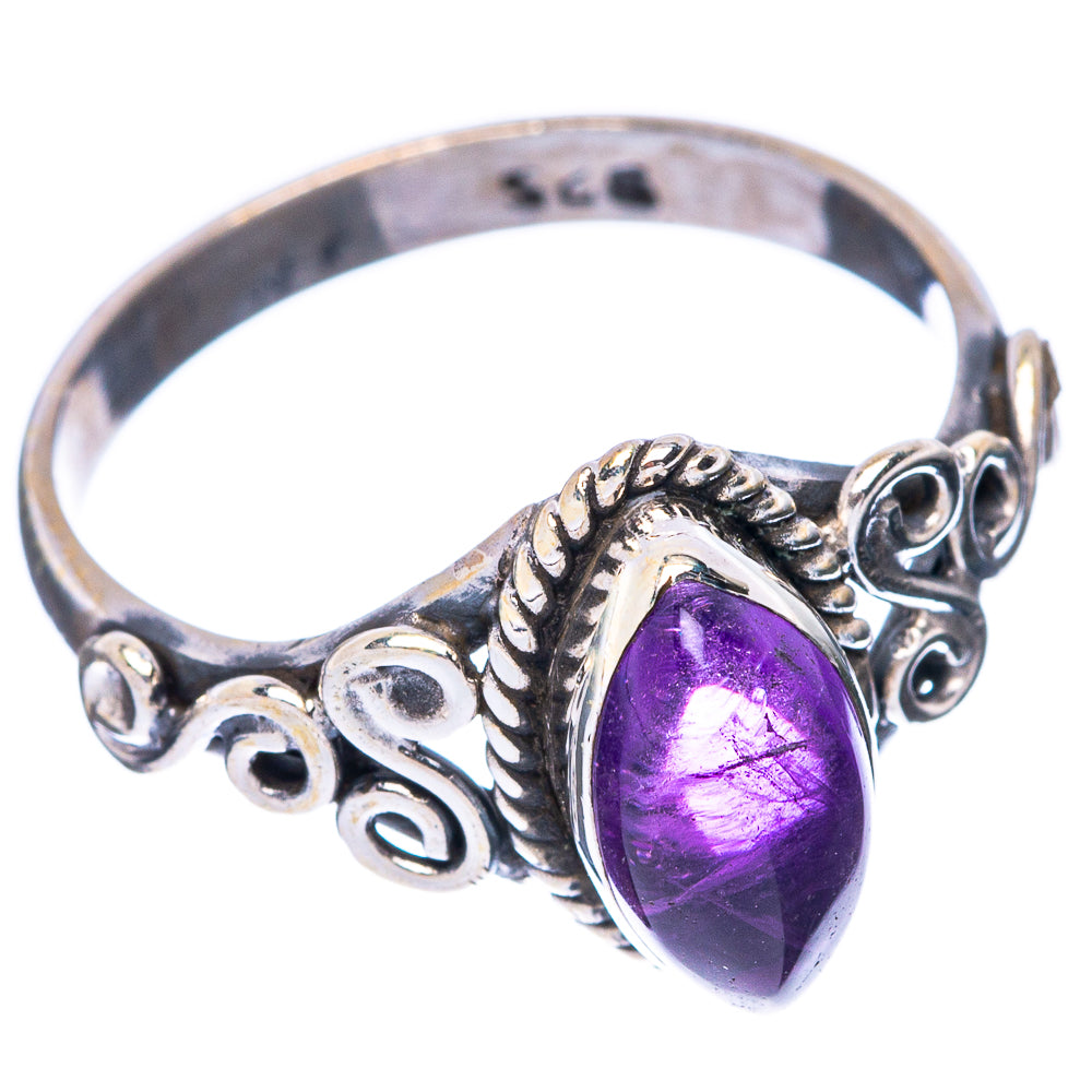 Amethyst Dainty Ring Size 7 (925 Sterling Silver) R5758