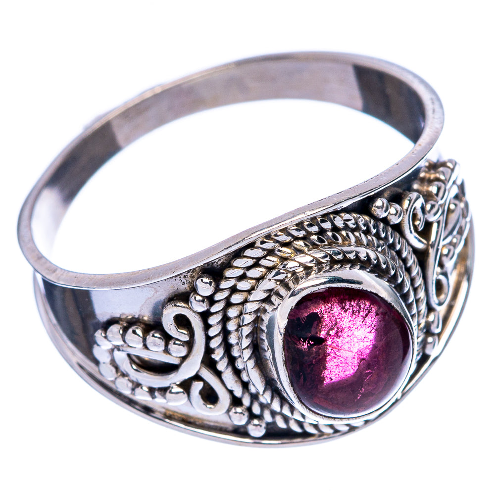 Garnet Ring Size 9 (925 Sterling Silver) R146063