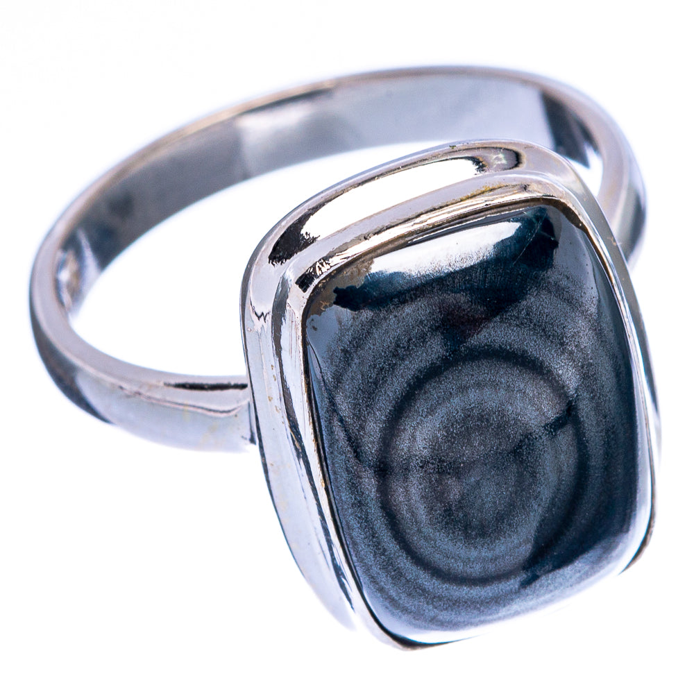 Psilomelane Ring Size 8.5 (925 Sterling Silver) R146597
