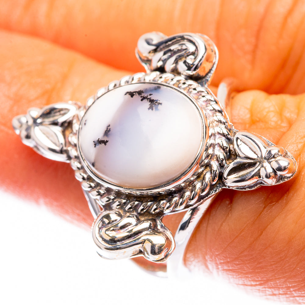 Premium Dendritic Opal Ring Size 6.25 (925 Sterling Silver) R141780