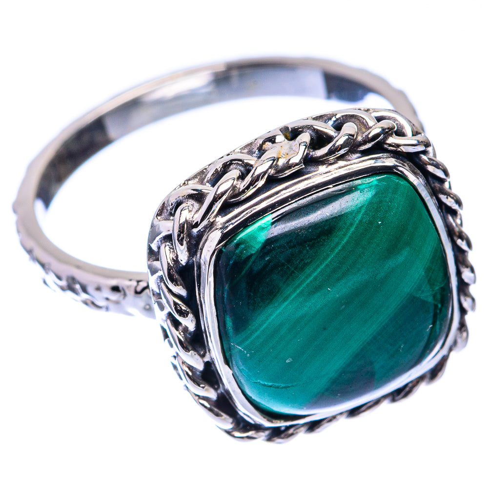 Premium Malachite Ring Size 7 (925 Sterling Silver) R141793