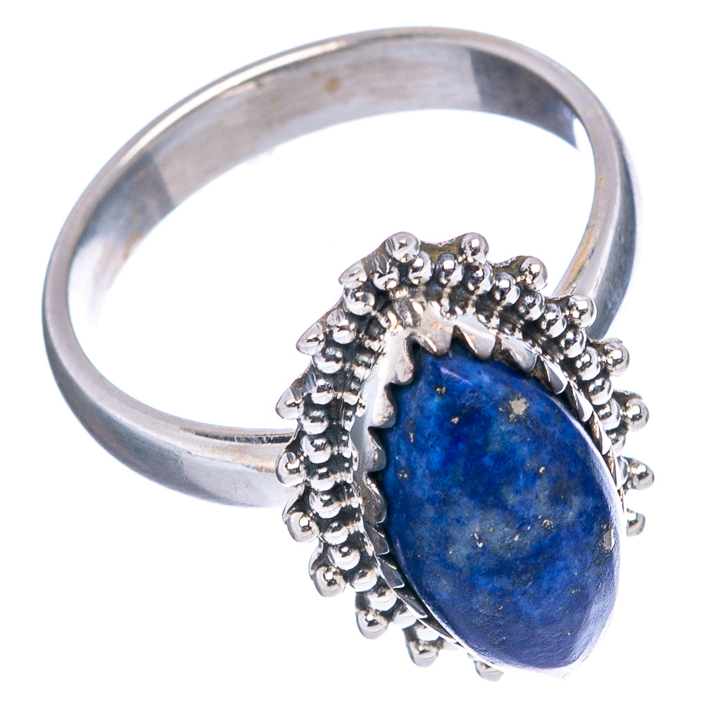 Lapis Lazuli Ring Size 7 (.925 Sterling Silver)