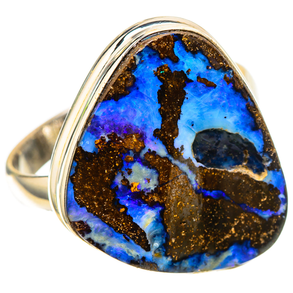 Boulder Opal Ring Size 11 (925 Sterling Silver) RING137951