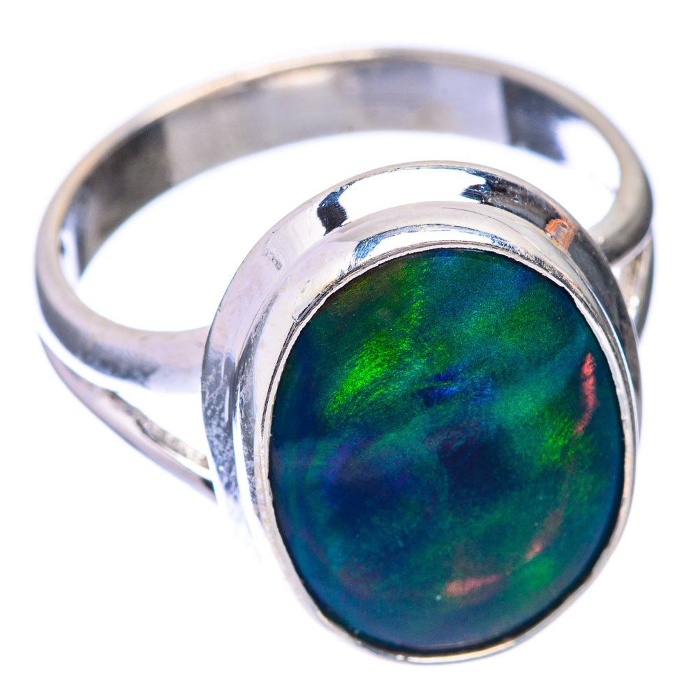 Aura Opal Ring Size 7.75 (925 Sterling Silver) R141578