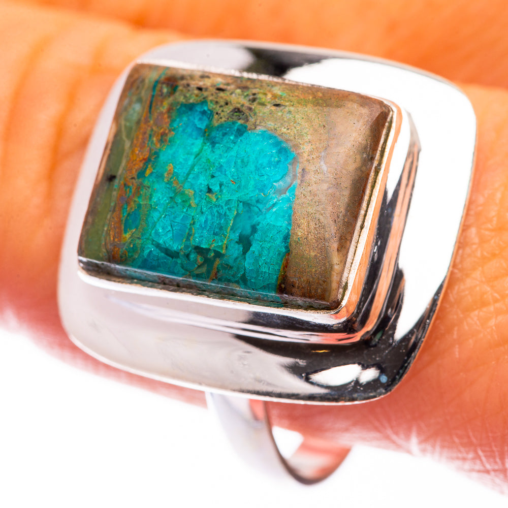 Chrysocolla Ring Size 11 (925 Sterling Silver) R140933