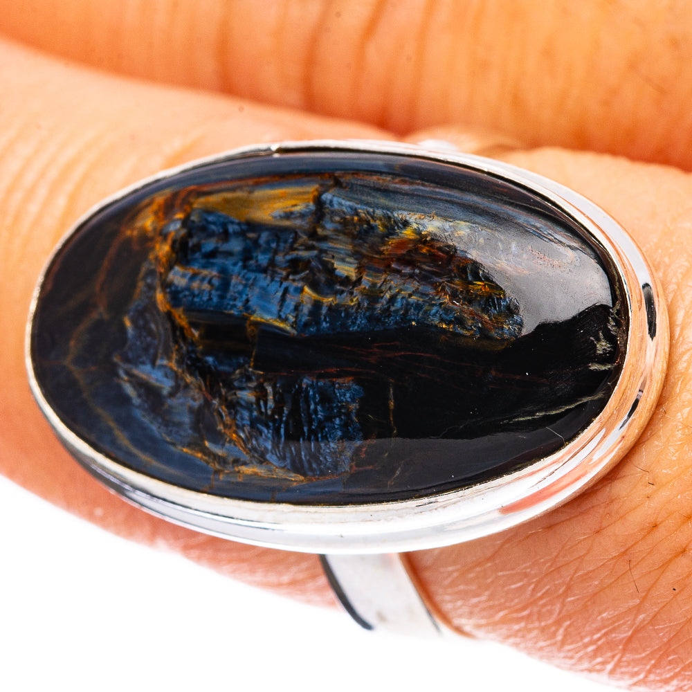 Pietersite Ring Size 8 (925 Sterling Silver) R4187