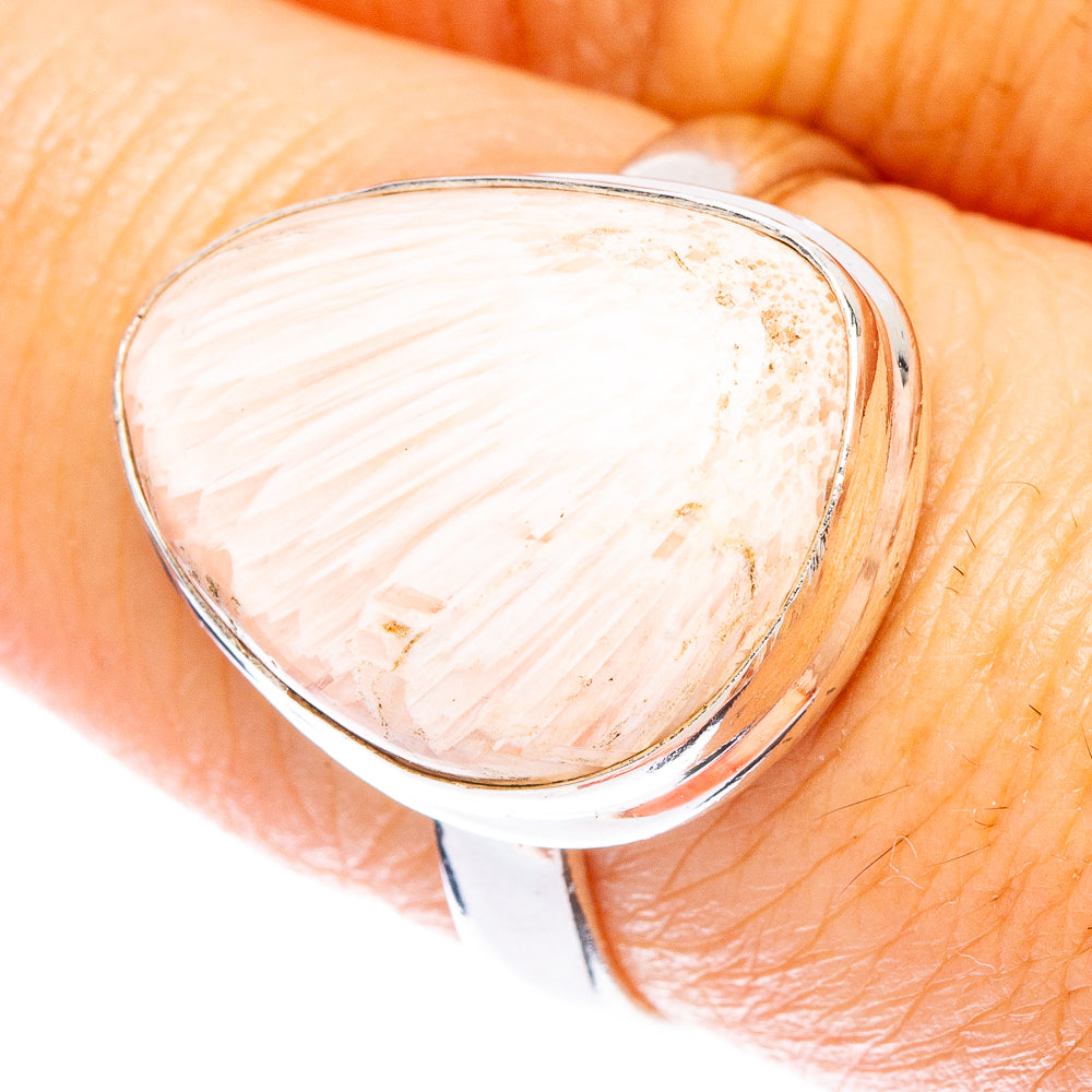Scolecite Ring Size 8 (925 Sterling Silver) R146869