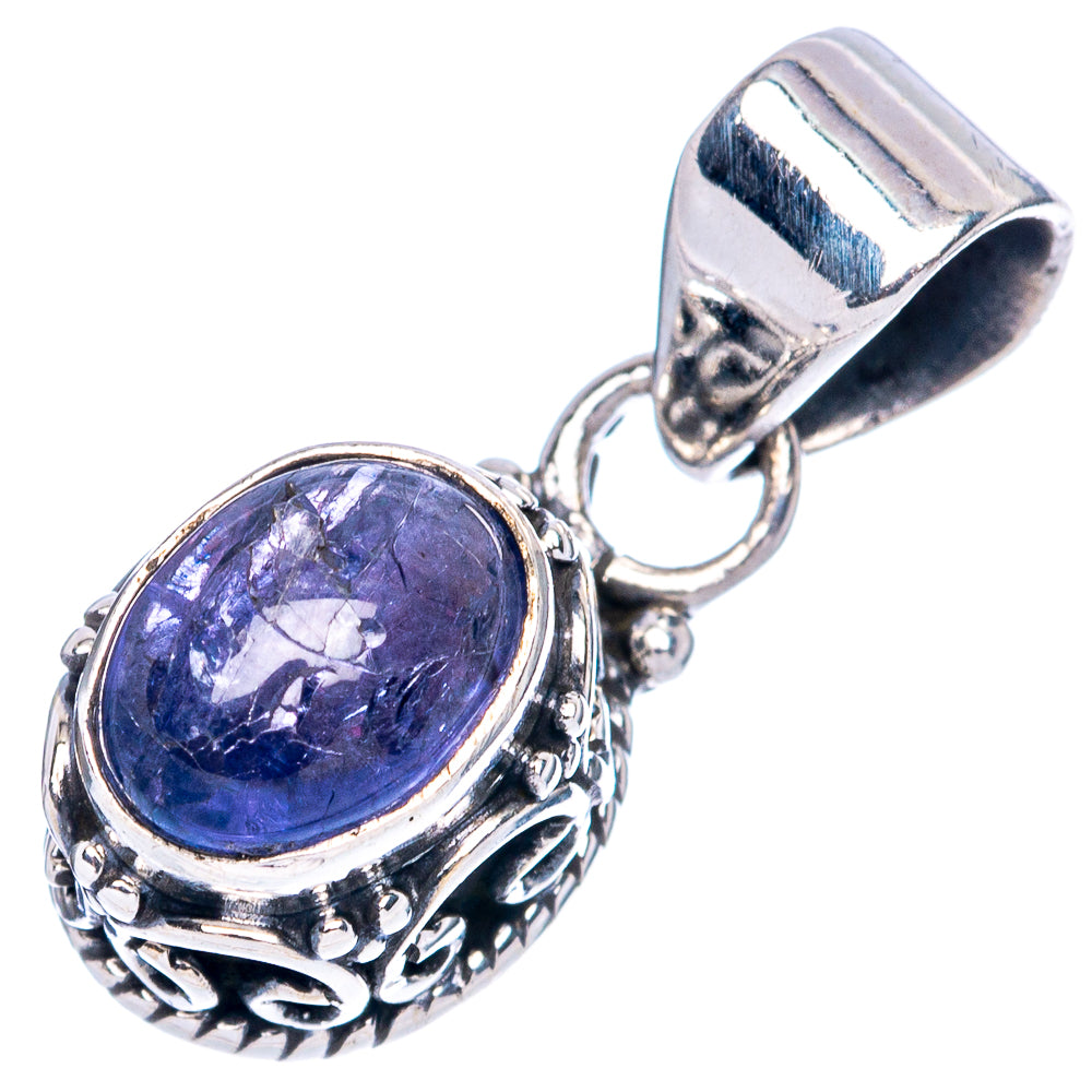 Rare  Tanzanite Pendants 7/8" (925 Sterling Silver) P42331