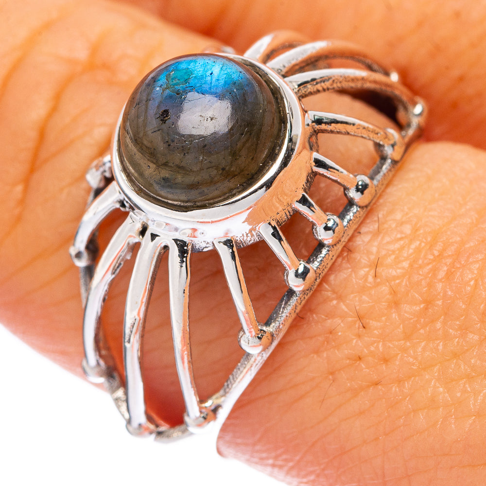 Labradorite Ring Size 8.75 (925 Sterling Silver) R146143