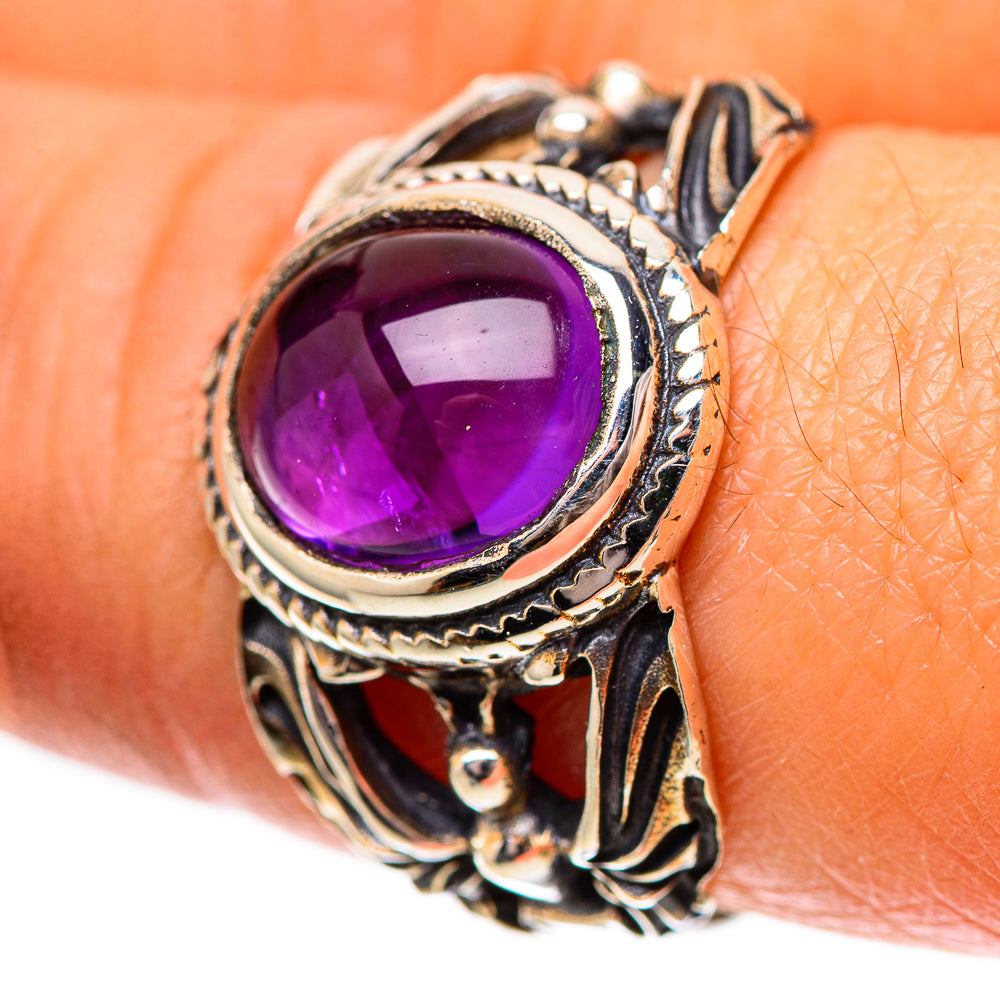 Amethyst Ring Size 8.5 (925 Sterling Silver) RING139167