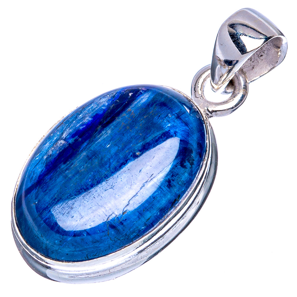 Kyanite 925 Sterling Silver Pendant 1 1/8" (925 Sterling Silver) P41876