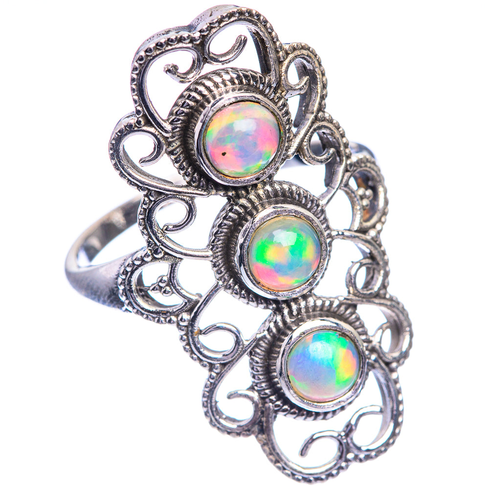 Ethiopian Opal Ring Size 9 (925 Sterling Silver) RING143261