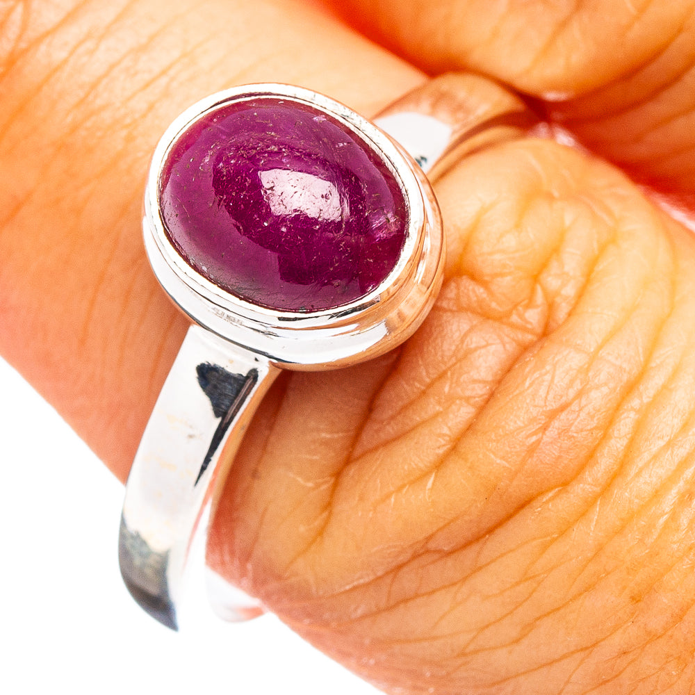Premium Ruby Ring Size 9 (.925 Sterling Silver)