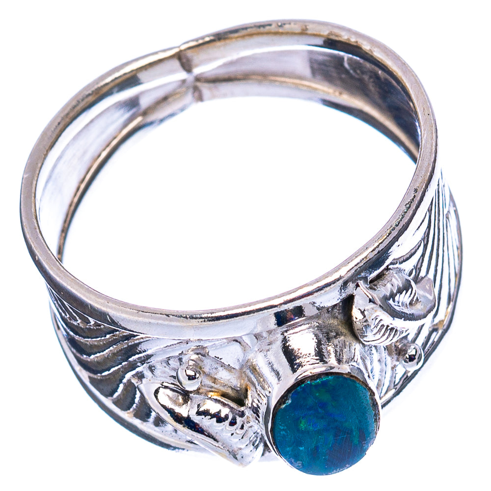 Rare Doublet Opal Ring Size 7.75 (.925 Sterling Silver)