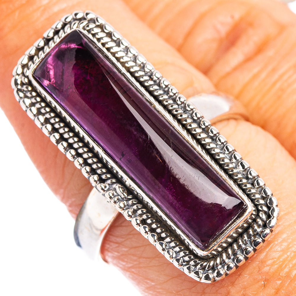 Amethyst Ring Size 8.5 (.925 Sterling Silver)